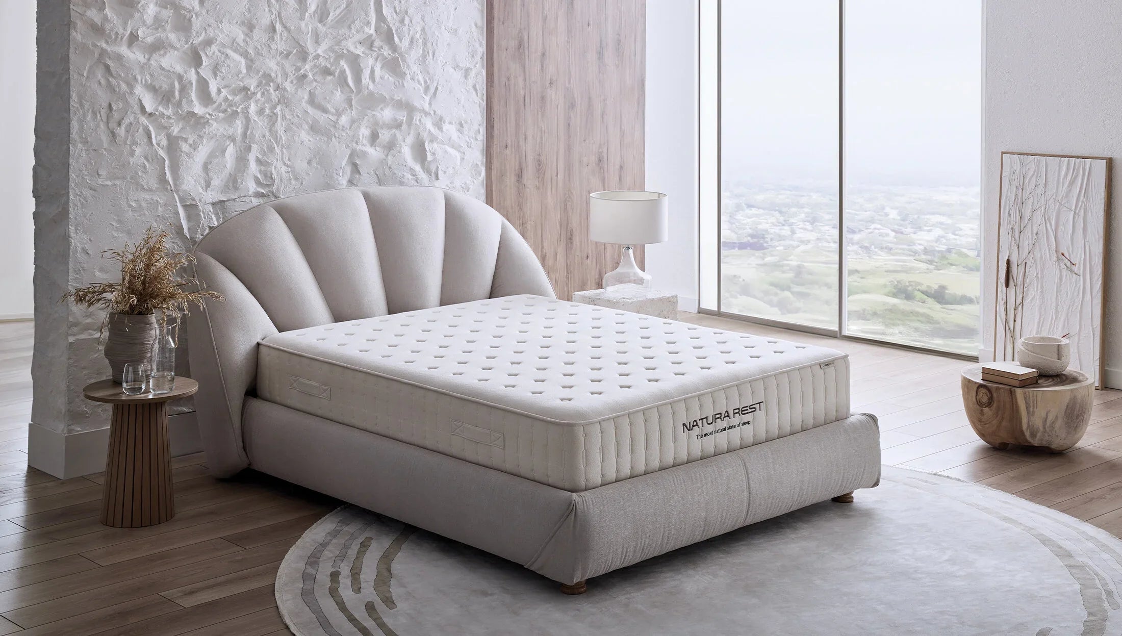 Матрак «Natura Rest» с кокосови влакна, латекс и вълна Woolmark, лятна и зимна страна, 30 см