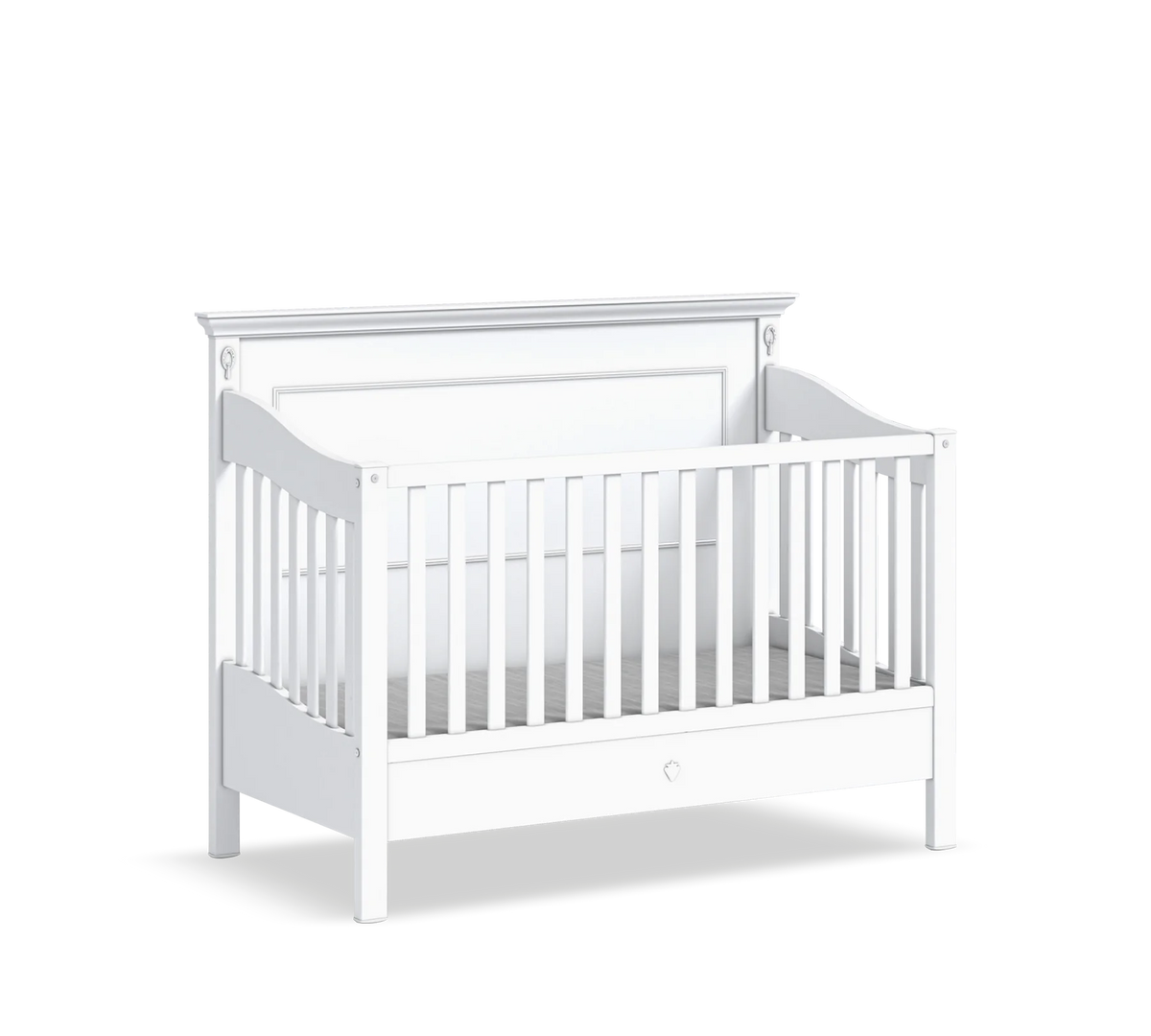 Дневно легло «Romantic baby» с подвижна преграда, за матрак 70х140см