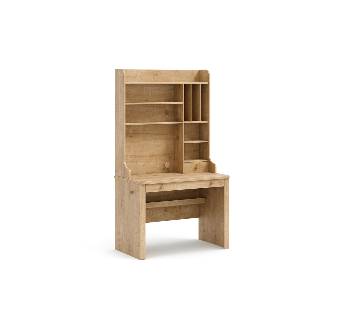 Надстройка за бюро «Mocha» + USB зарядна станция, размер 102x108x33см