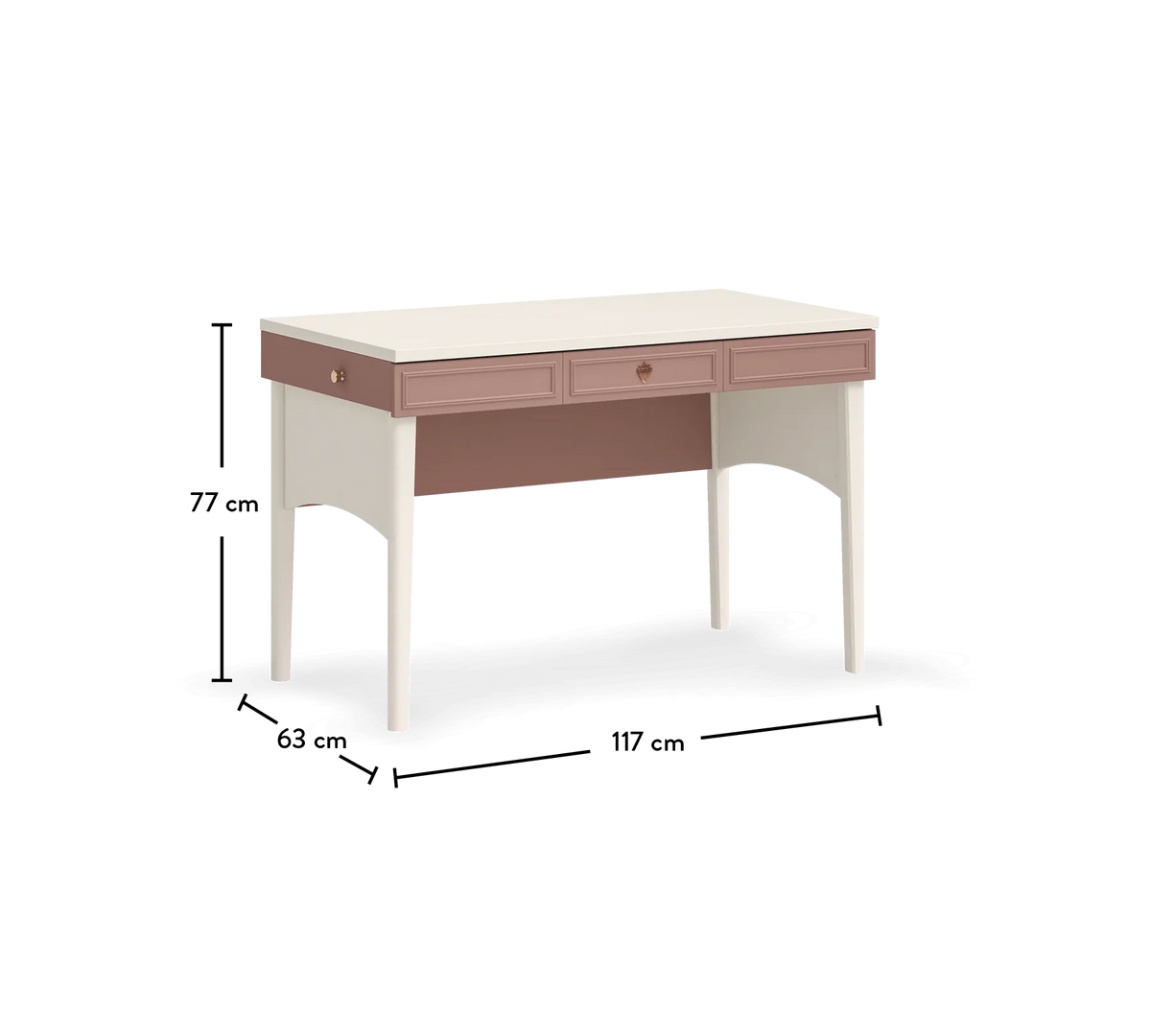 Бюро «Elegance» с размер 117x77x63