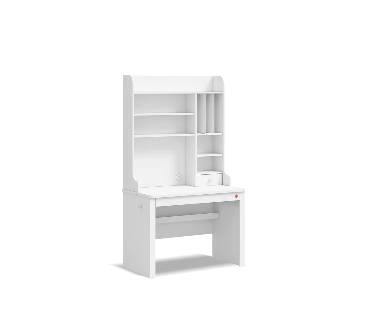 Надстройка за бюро «Varia White» + USB зарядна станция, размер 102x109x33см