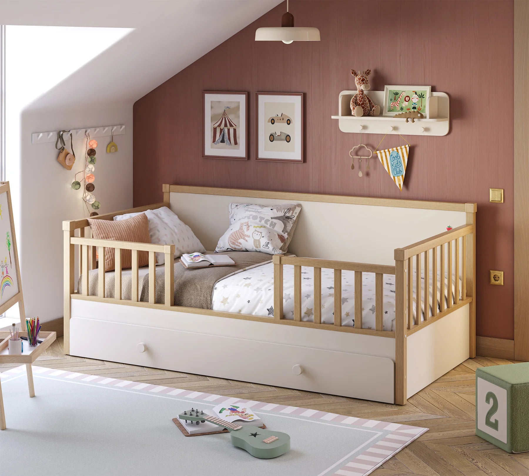 Дневно легло «Toon» за матрак 100х200см