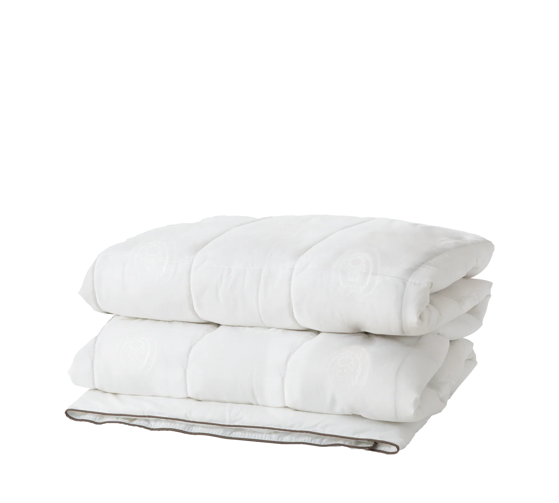 Олекотена завивка «Wool» с вълна, размер 155x215см
