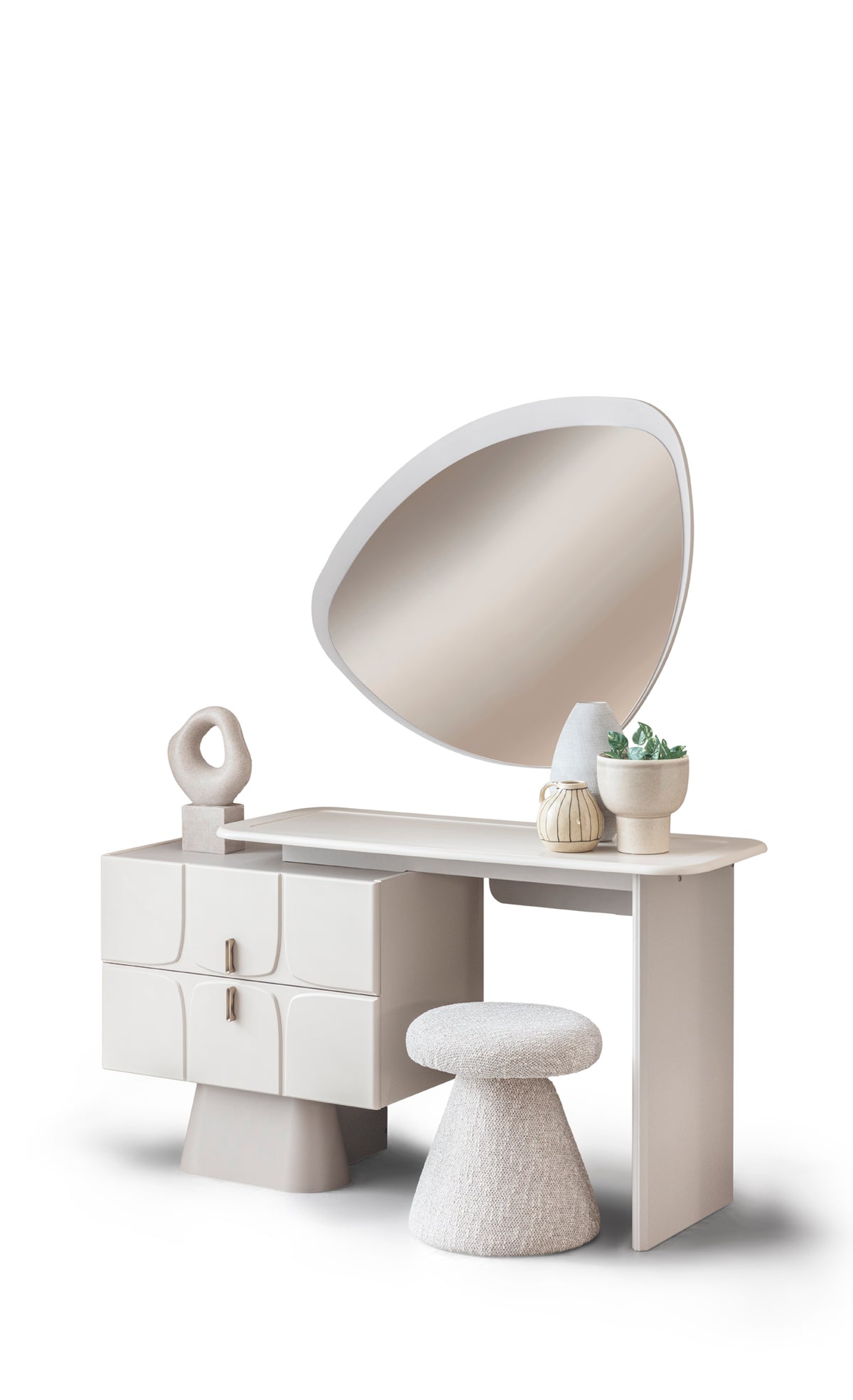 Огледало за тоалетка «Lorin» с размер 100х84х3см