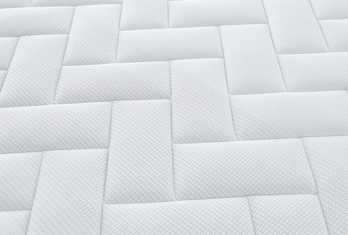 Тапицирано легло «Wool Sense» + Матрак и табла - с място за съхранение, повдигащ механизъм, система за безшумно затваряне