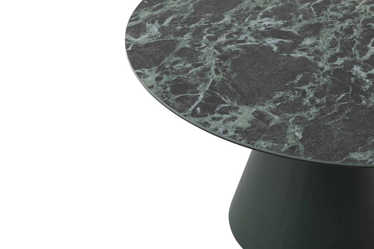 Трапезна маса «Agate» + керамичен плот, размер 120х75х120см