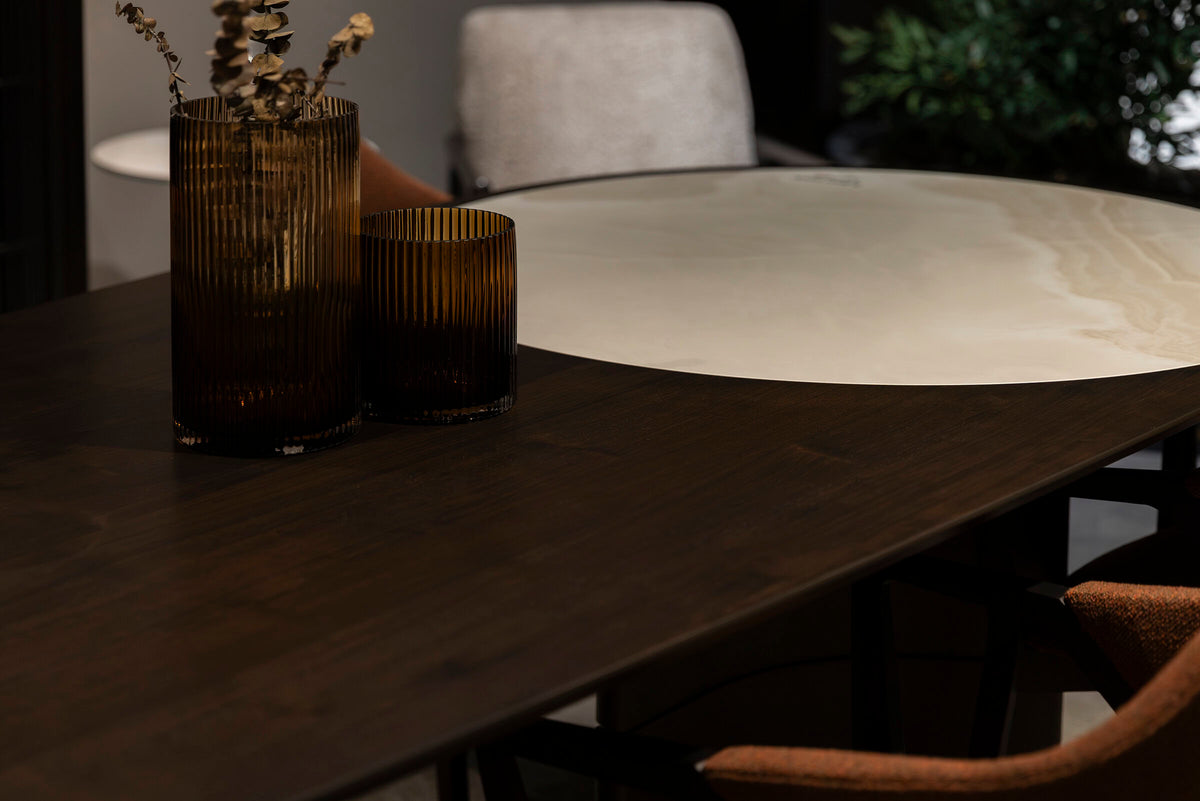 Трапезна маса «Ark Elegant» с керамичен плот, размер 275х75х115см