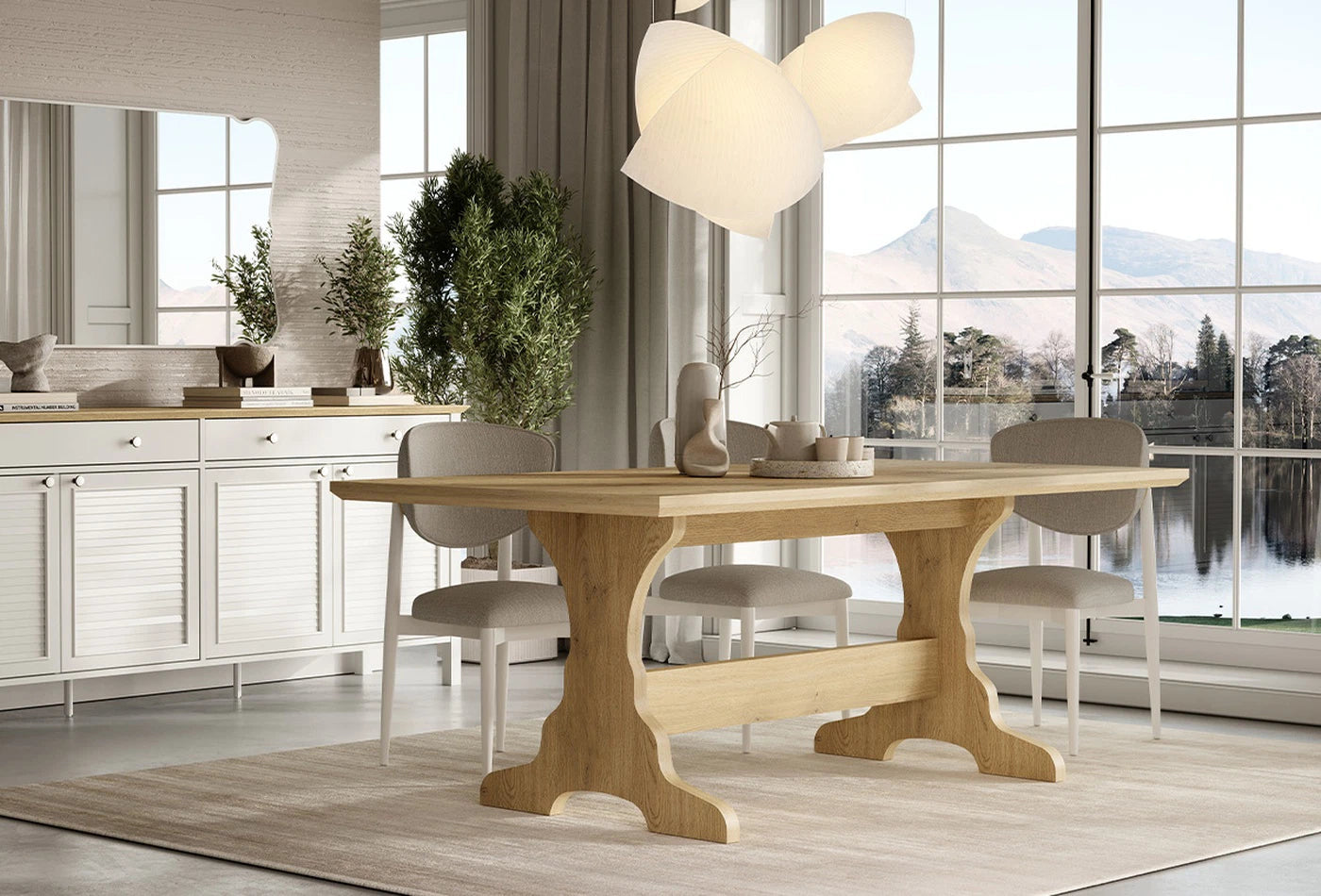 Трапезна маса «Marsell» с размер 200х76х100см