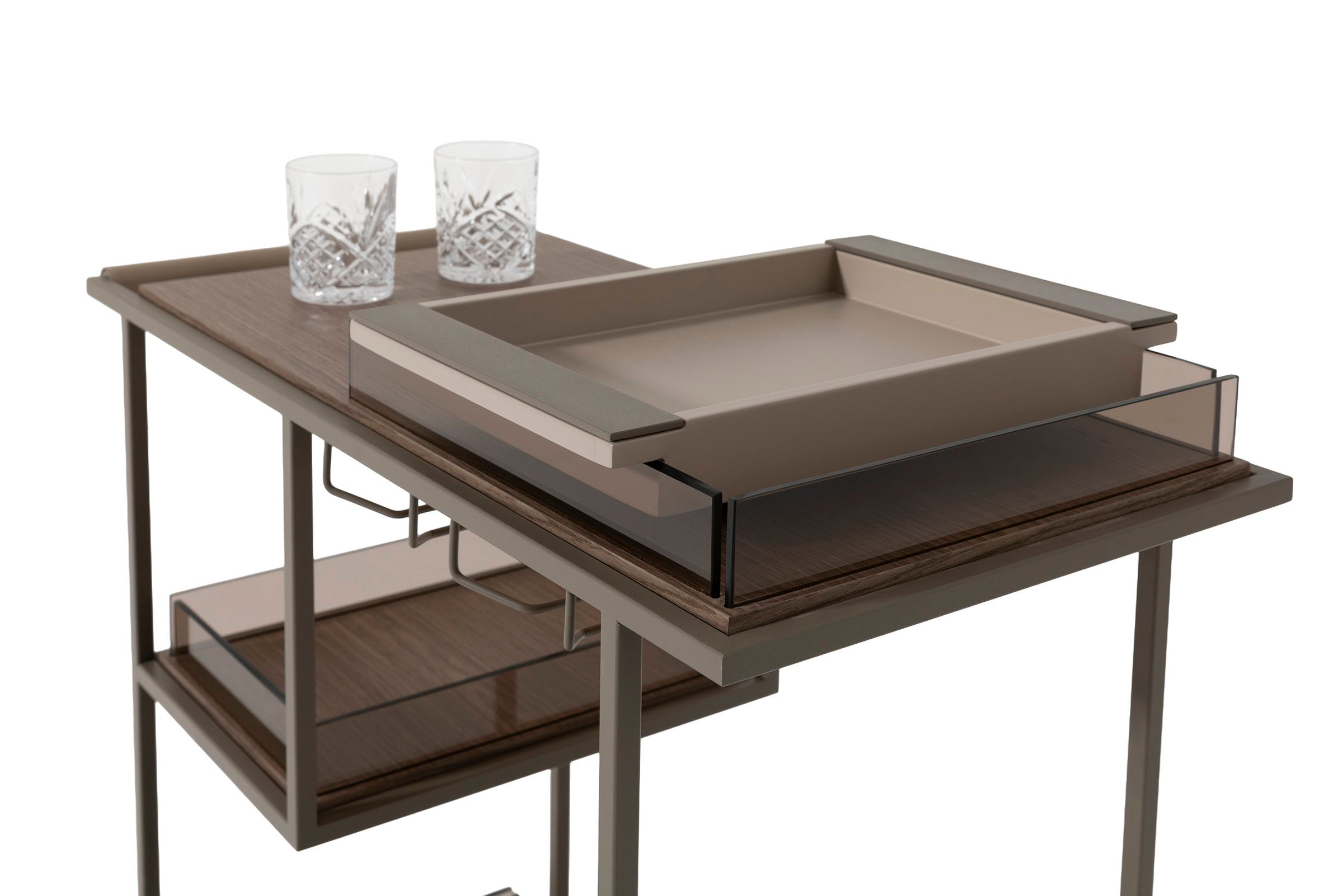 Сервизна количка «Gusto» с размер 81х90х40см