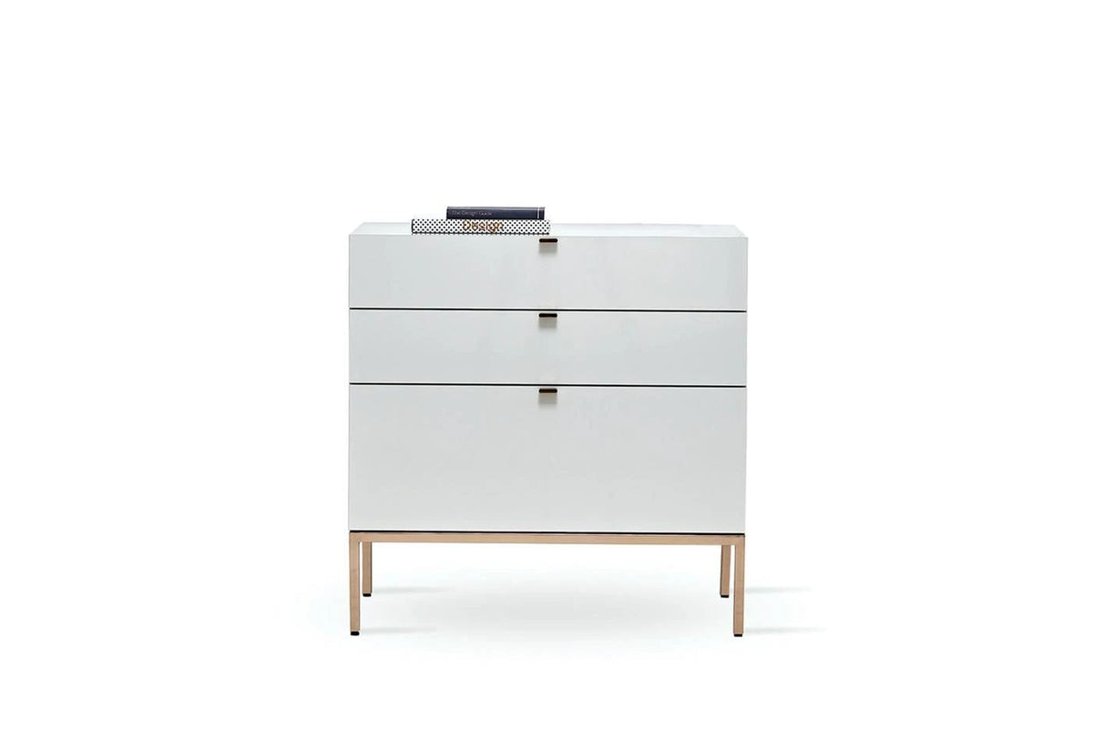 Шкаф «Legato White» с три чекмеджета и органайзер, размер 80х81х48см