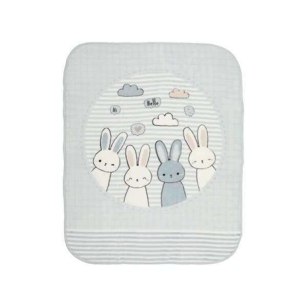 Бебешко одеяло Hello Rabbit