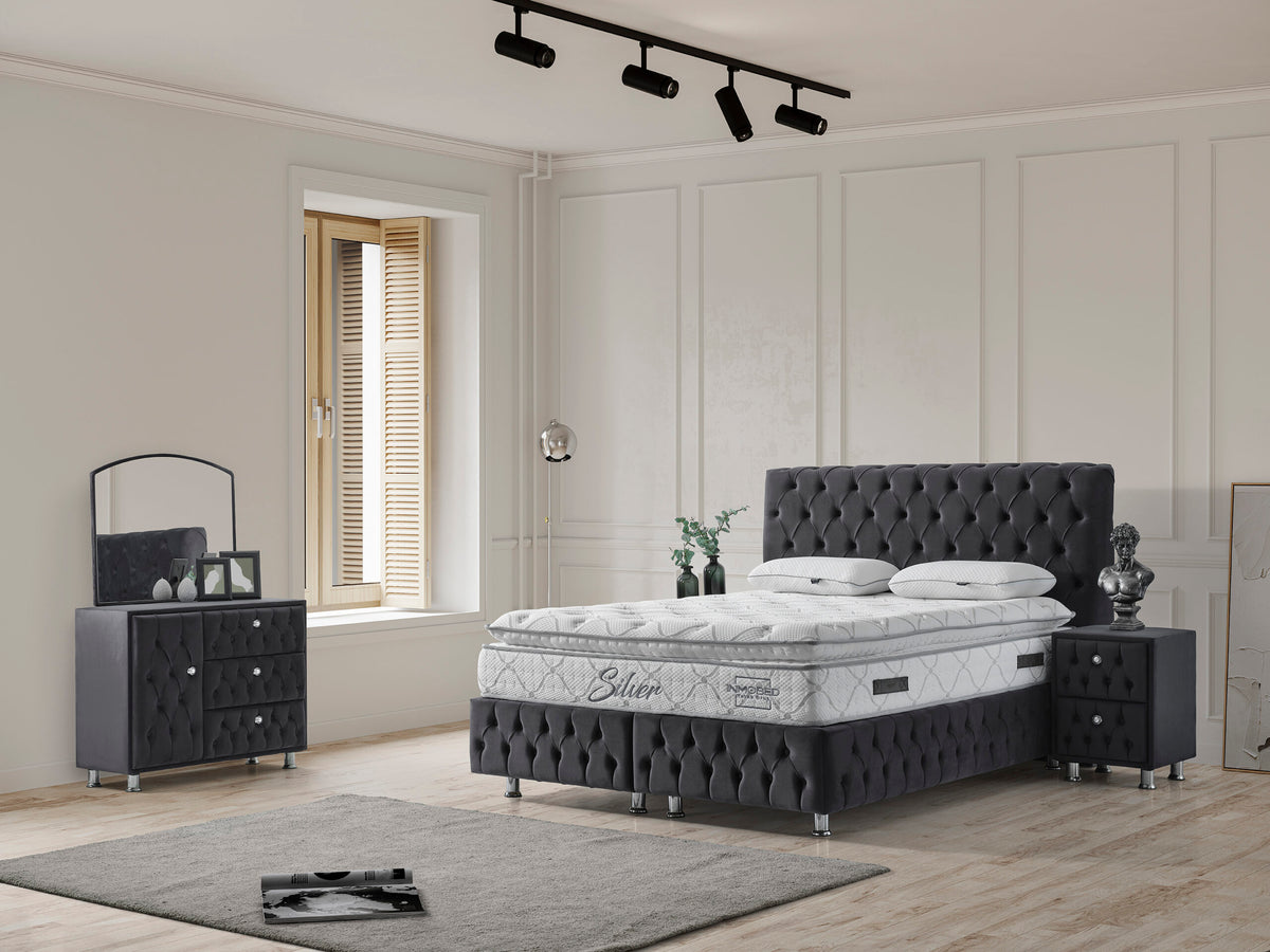 Матрак «Silver Pad» с покет пружинна система, 34 см