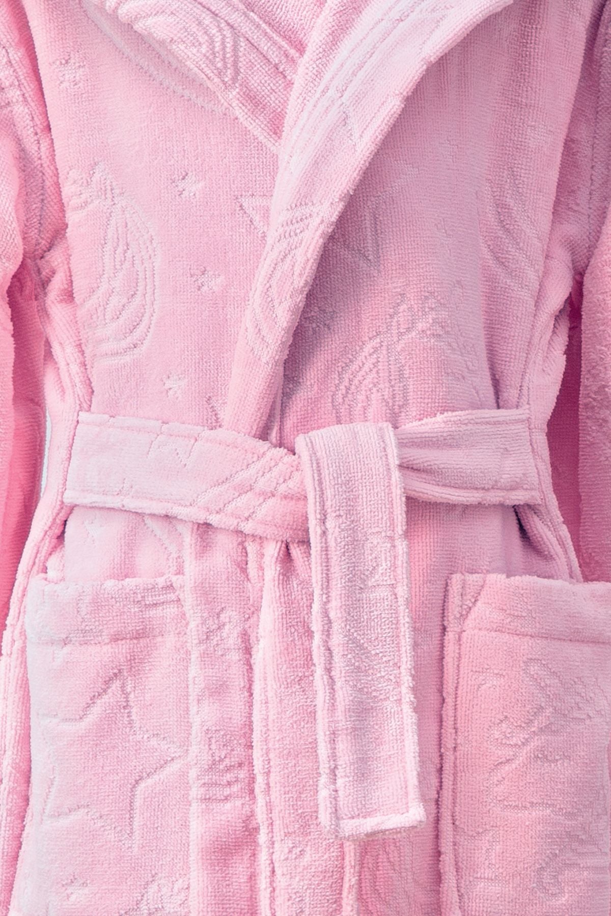 Детски халат за баня «Unicorn Pink» възраст - памук, 1-2 г.