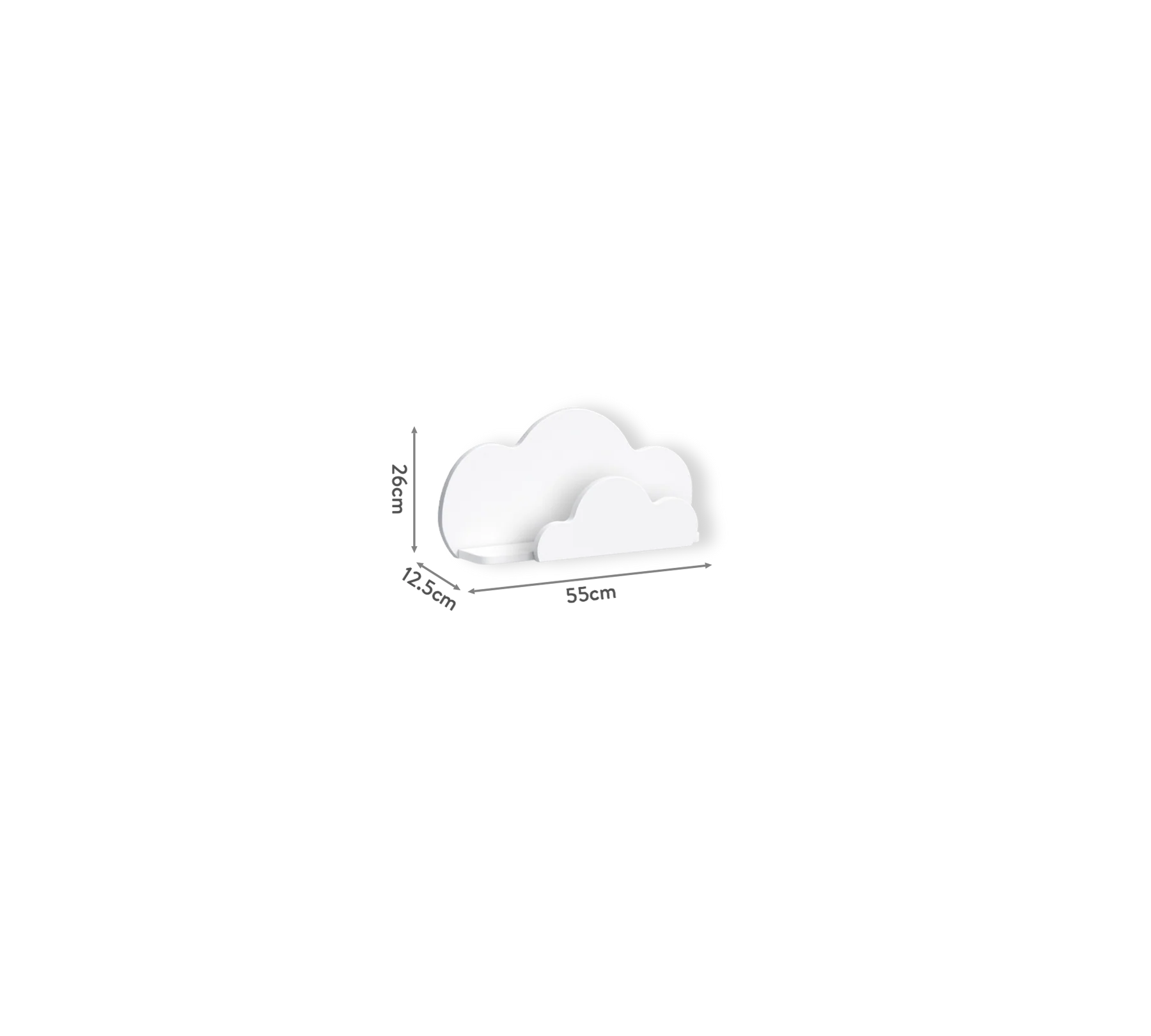 Етажерка за стена «Cloud»