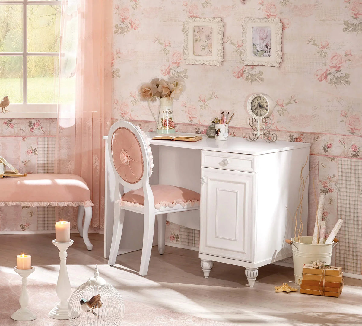 Бюро «Romantica» с размер 106x75x61