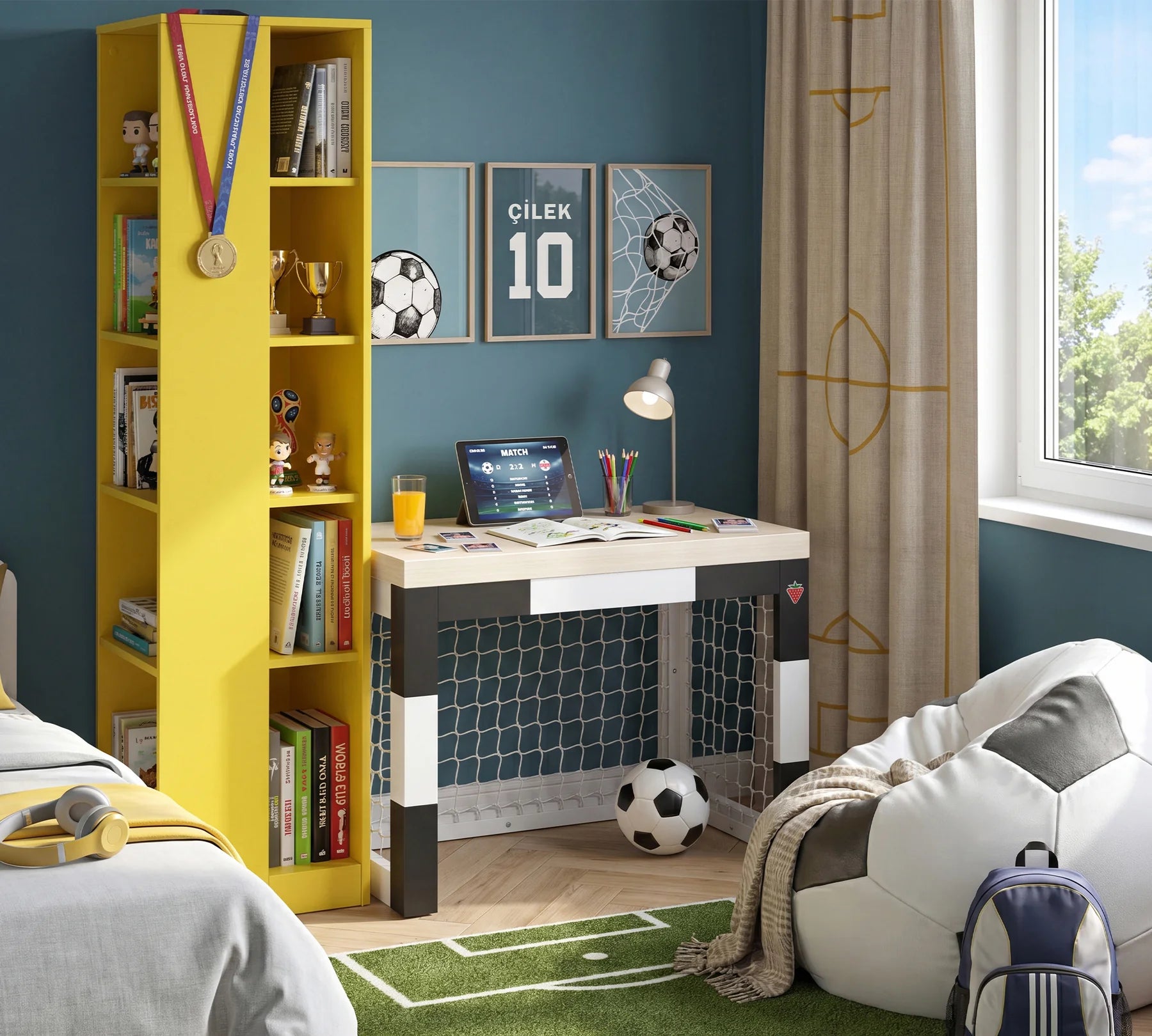 Бюро «Football» с размер 85x64x50см