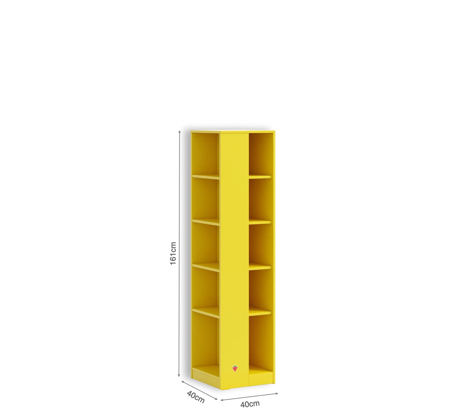 Библиотека «Yellow» с размер 40x161x40см