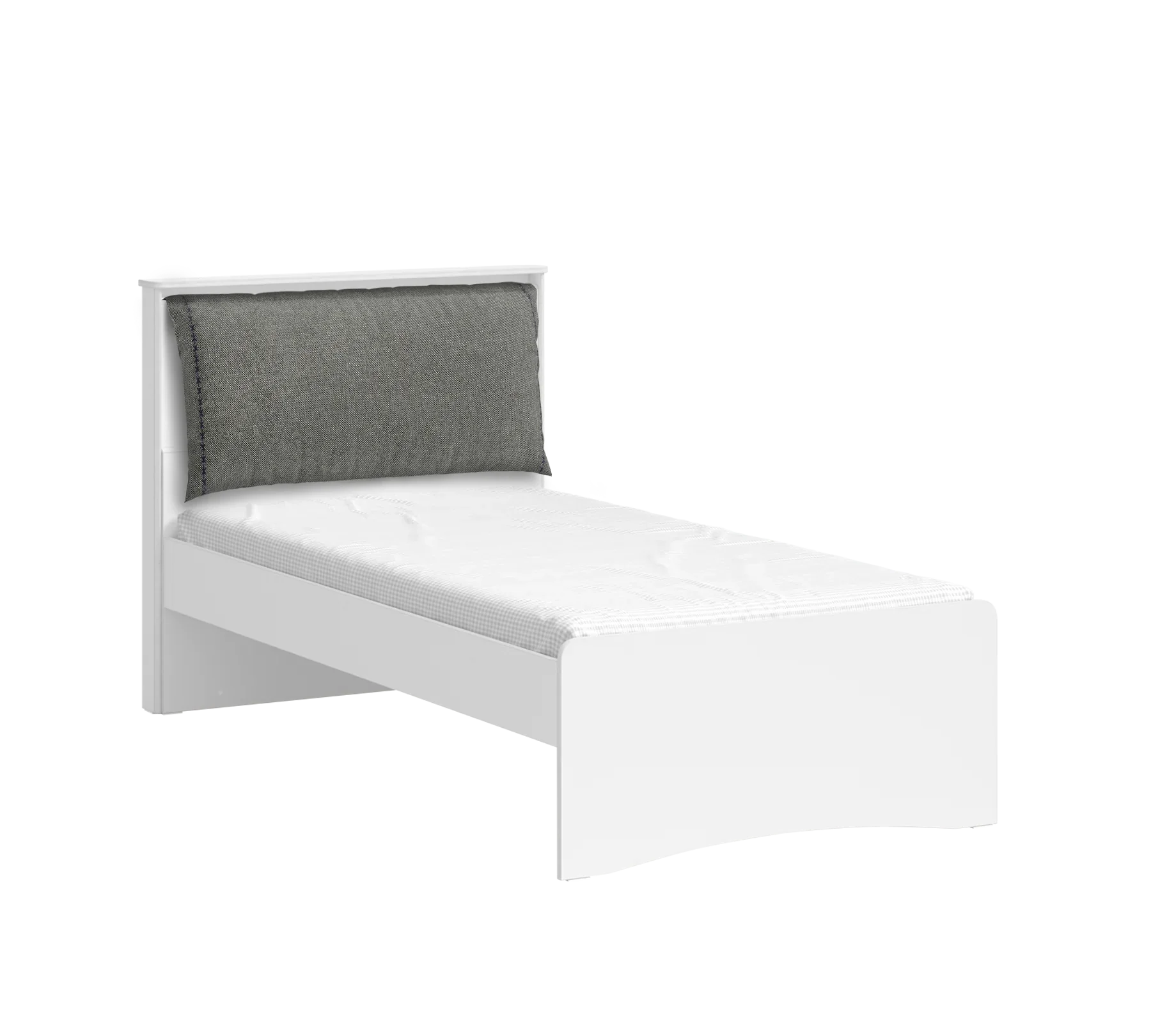 Възглавница «Anthracite-Grey» - двулицева, за табла, размер 120x200см