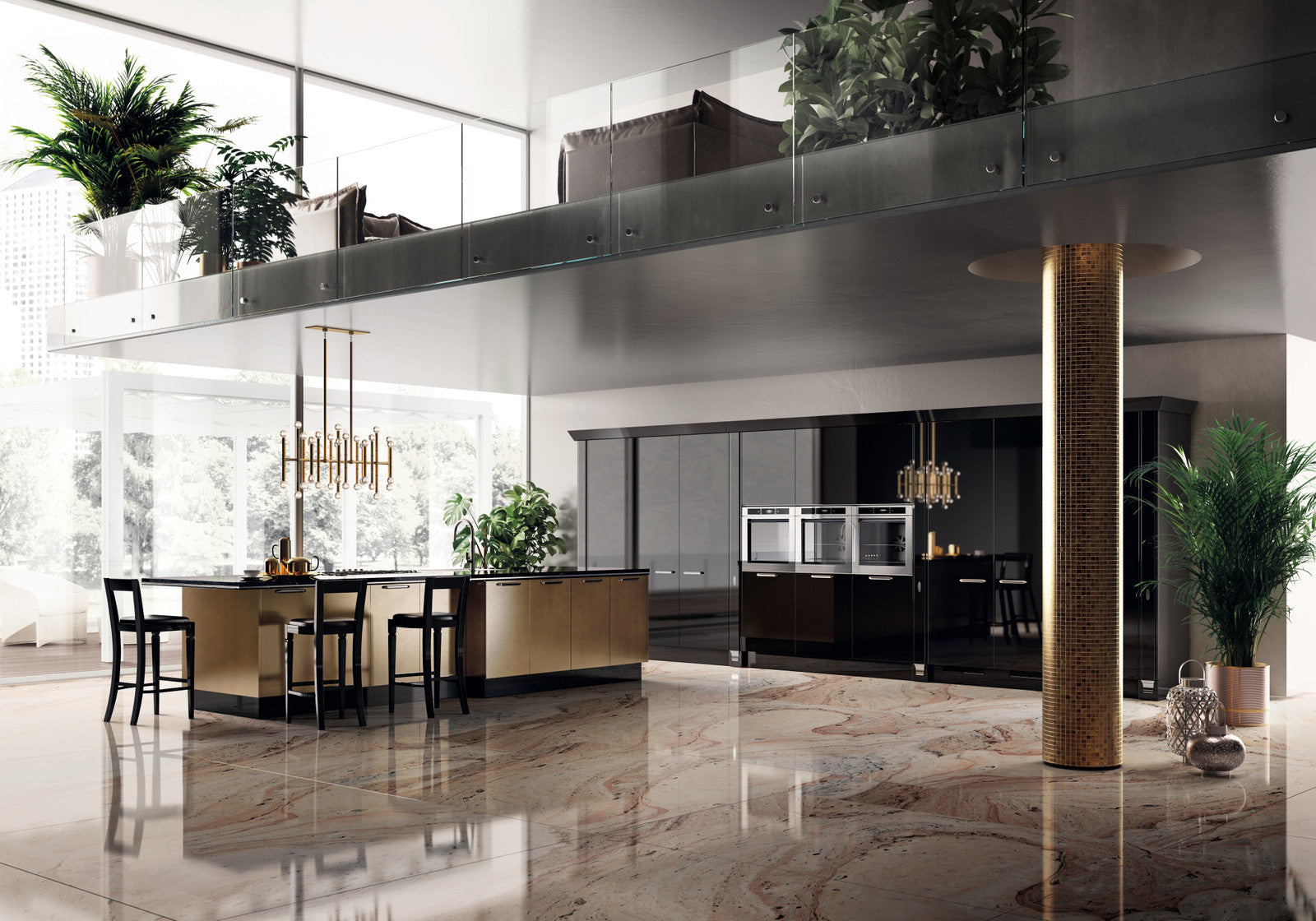 Кухня Scavolini Exclusiva
