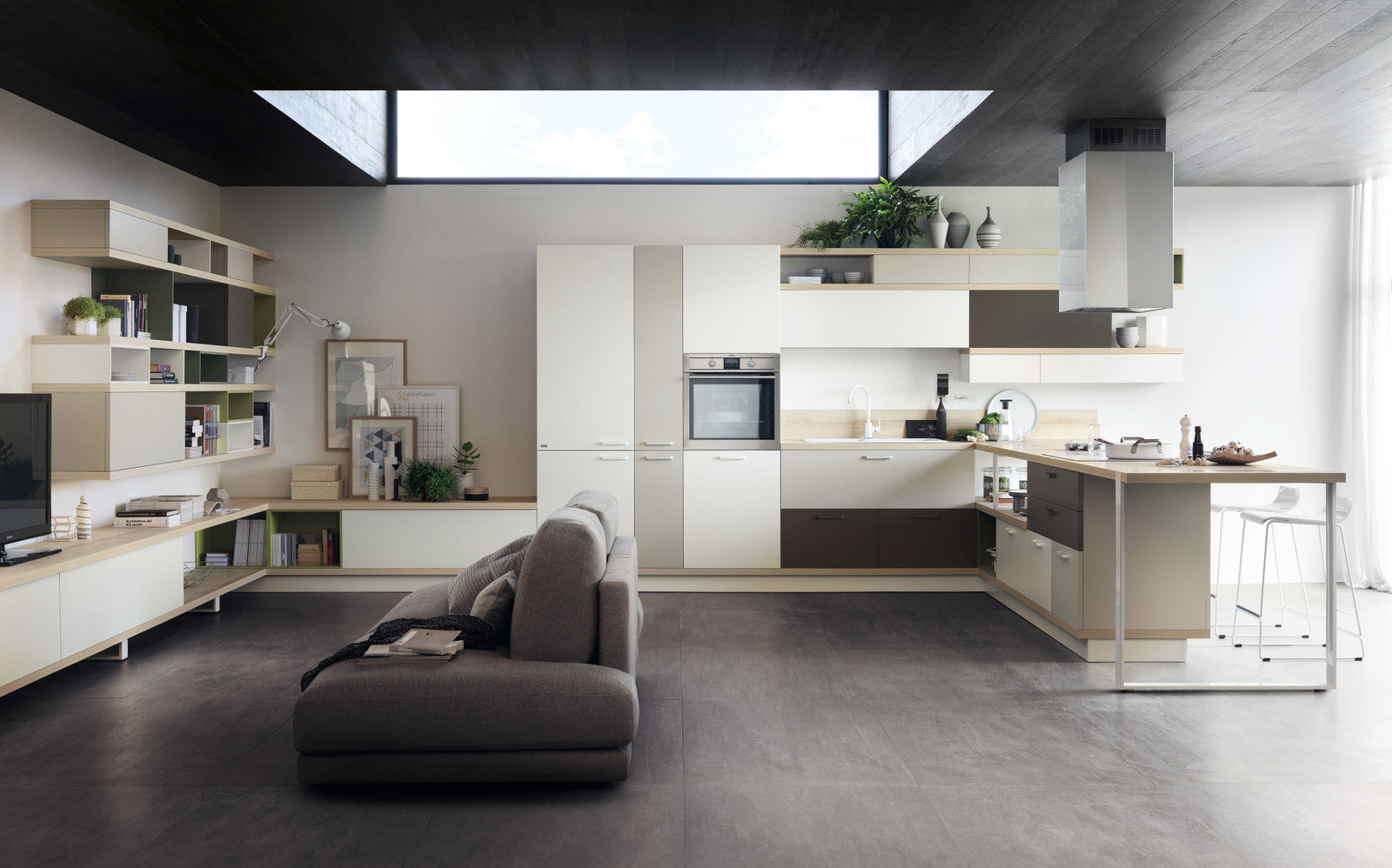 Кухня Scavolini Foodshelf