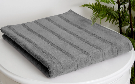 Хавлия «Sadem Stripe Gri» - памук, размер 50x90см