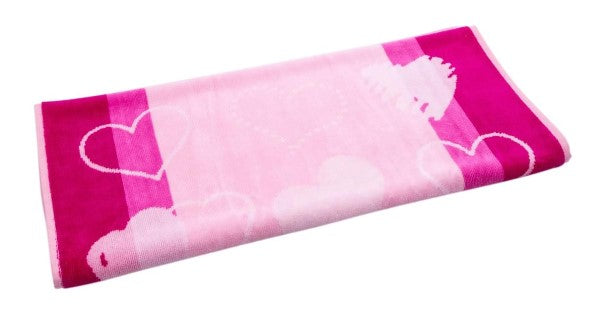 Хавлия «Love Story Pembe» - памук, размер 50х90см