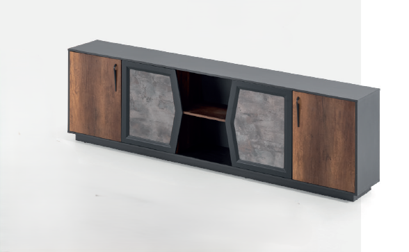 Офис шкаф «Estilo» с размер 255х85х45см