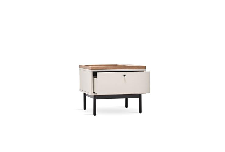 Нощно шкафче «Loreto» + чекмедже, размер 57х48х48см