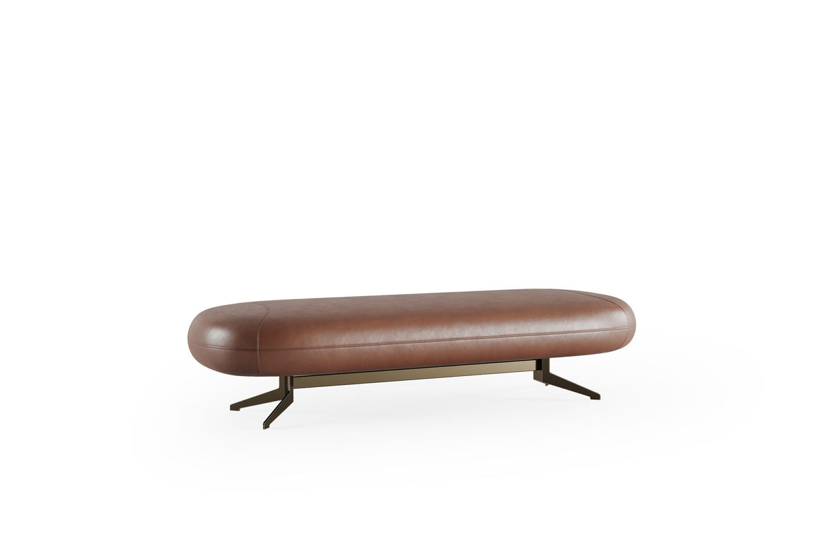 Пейка Bon Bon  с естествена кожа, размер 165х42х60см