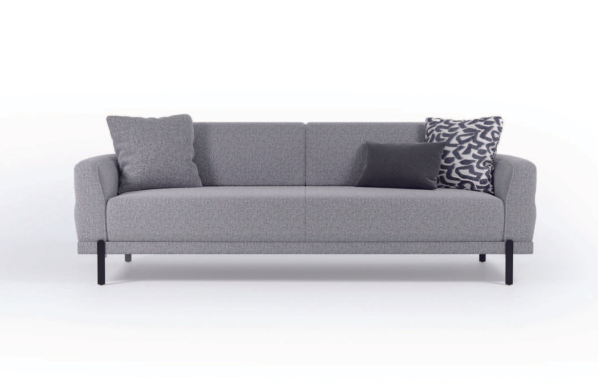 Триместен разтегателен диван «Terra» + 3 декоративни възглавници, ширина 200см