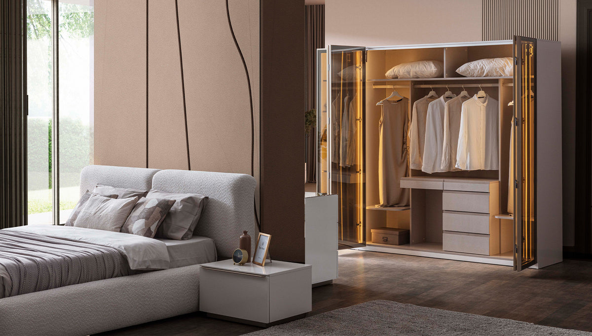 Нощно шкафче «Noble» + чекмедже, размер 65х38х50см