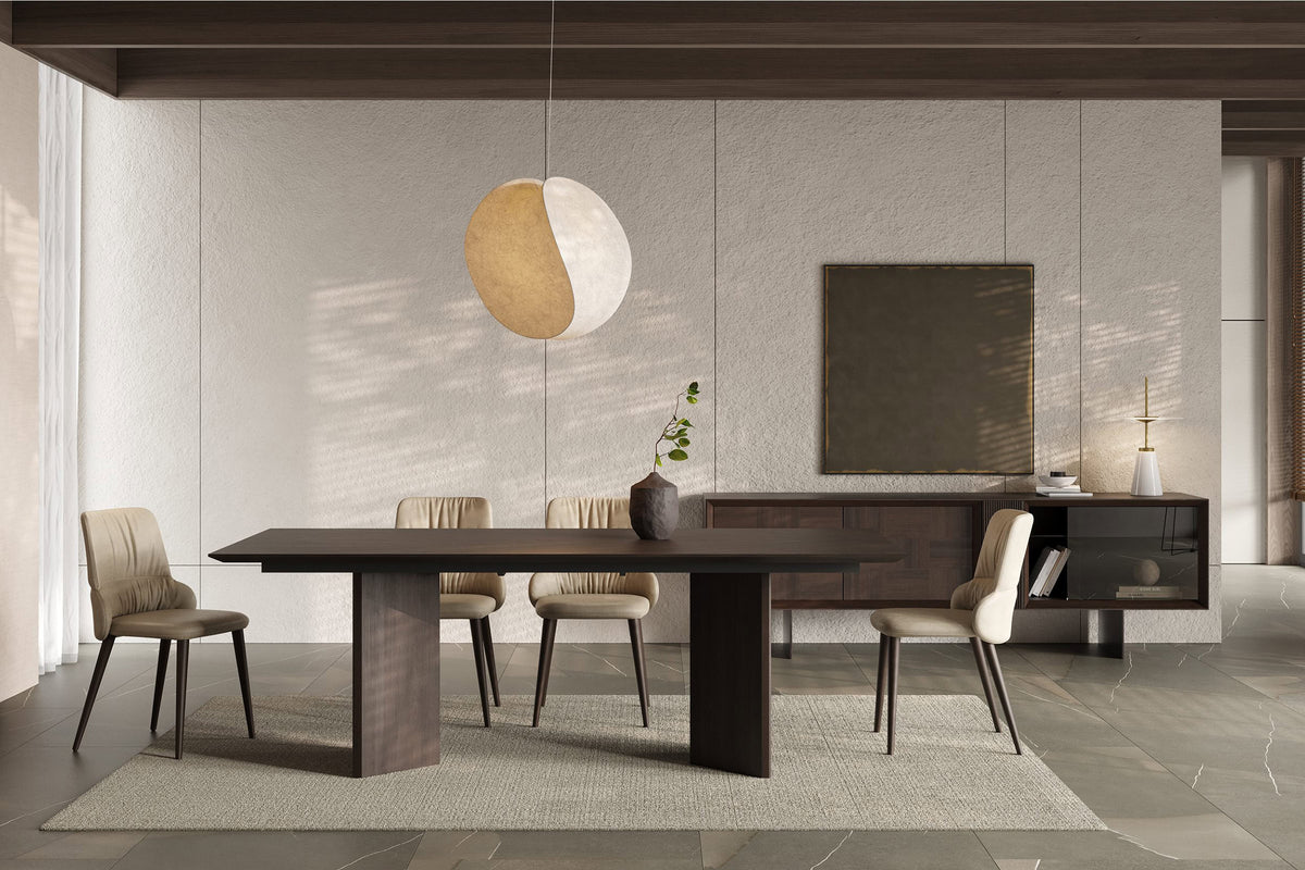 Бюфет «Heritage Smoke Oak» с естествен фурнир, размер 235х78х50см