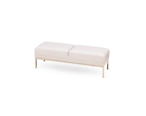 Пейка «Legato White» с размер 133х43х43см