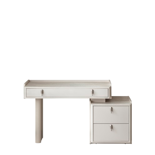 Тоалетка «Mabel» с три чекмеджета, размер 140х80х49см