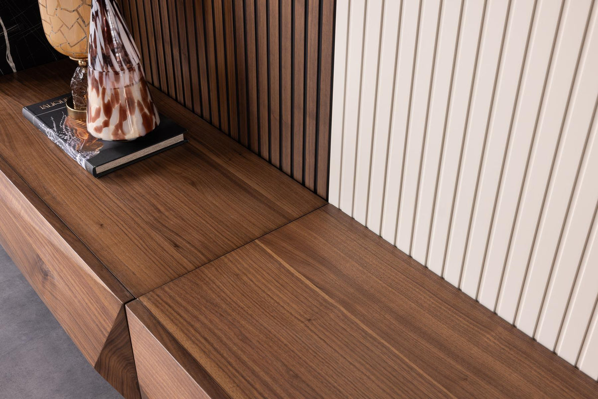 ТВ шкаф «Carisma Walnut» с размер 100х36х51см