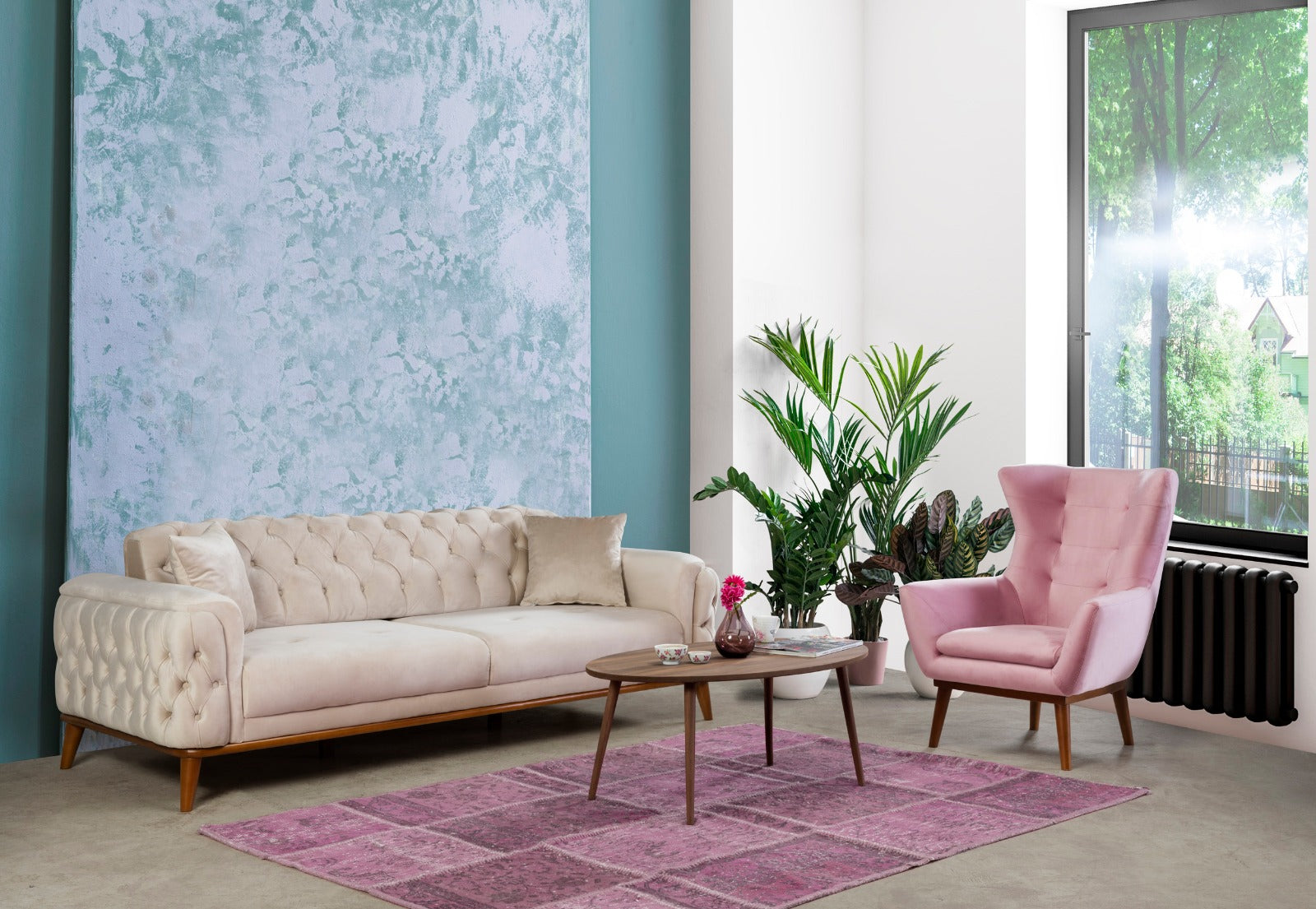 Кресло Sofatolia Efes Classic (6684065628356)
