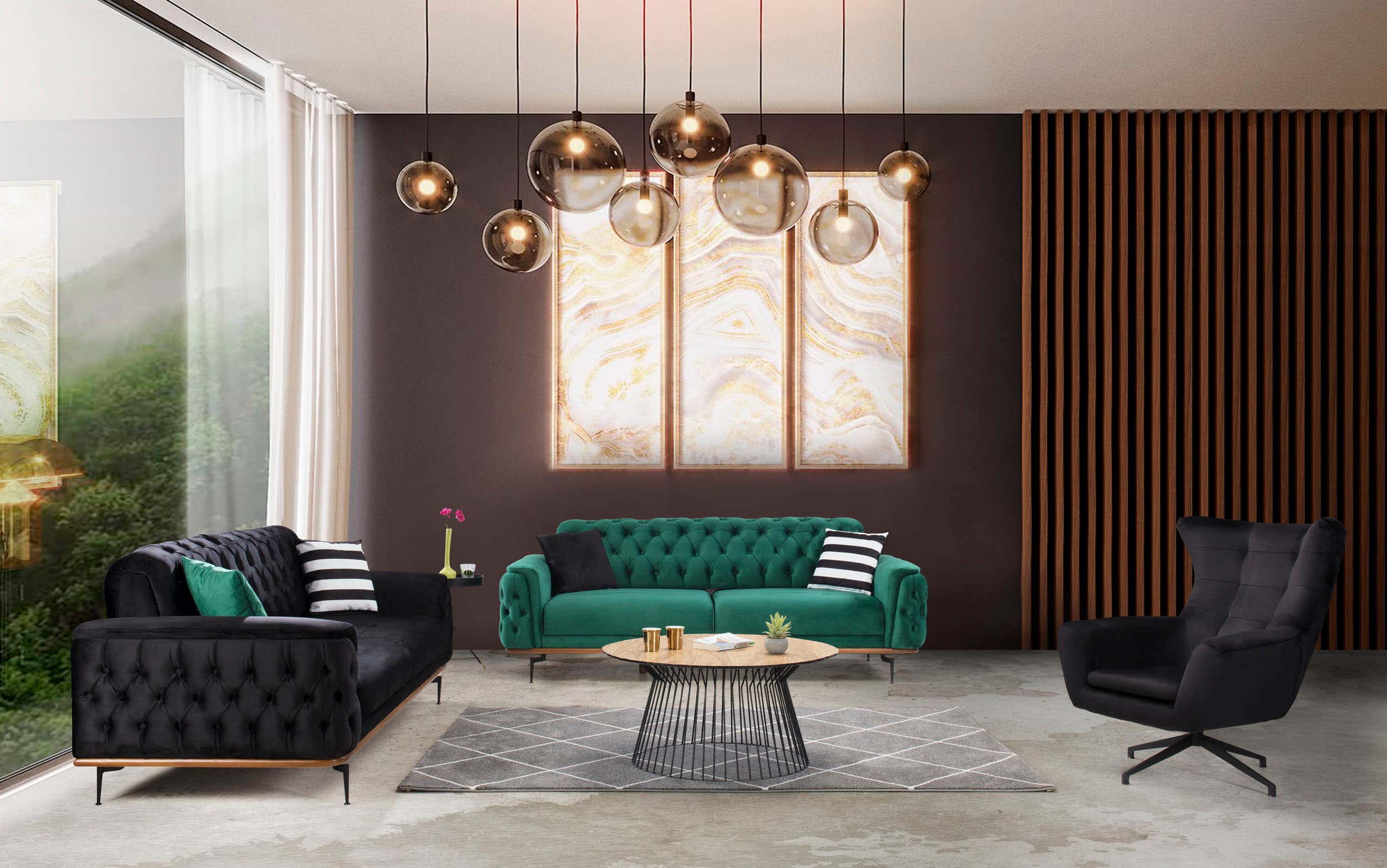 Двуместен диван Sofatolia Efes (6686155309252)