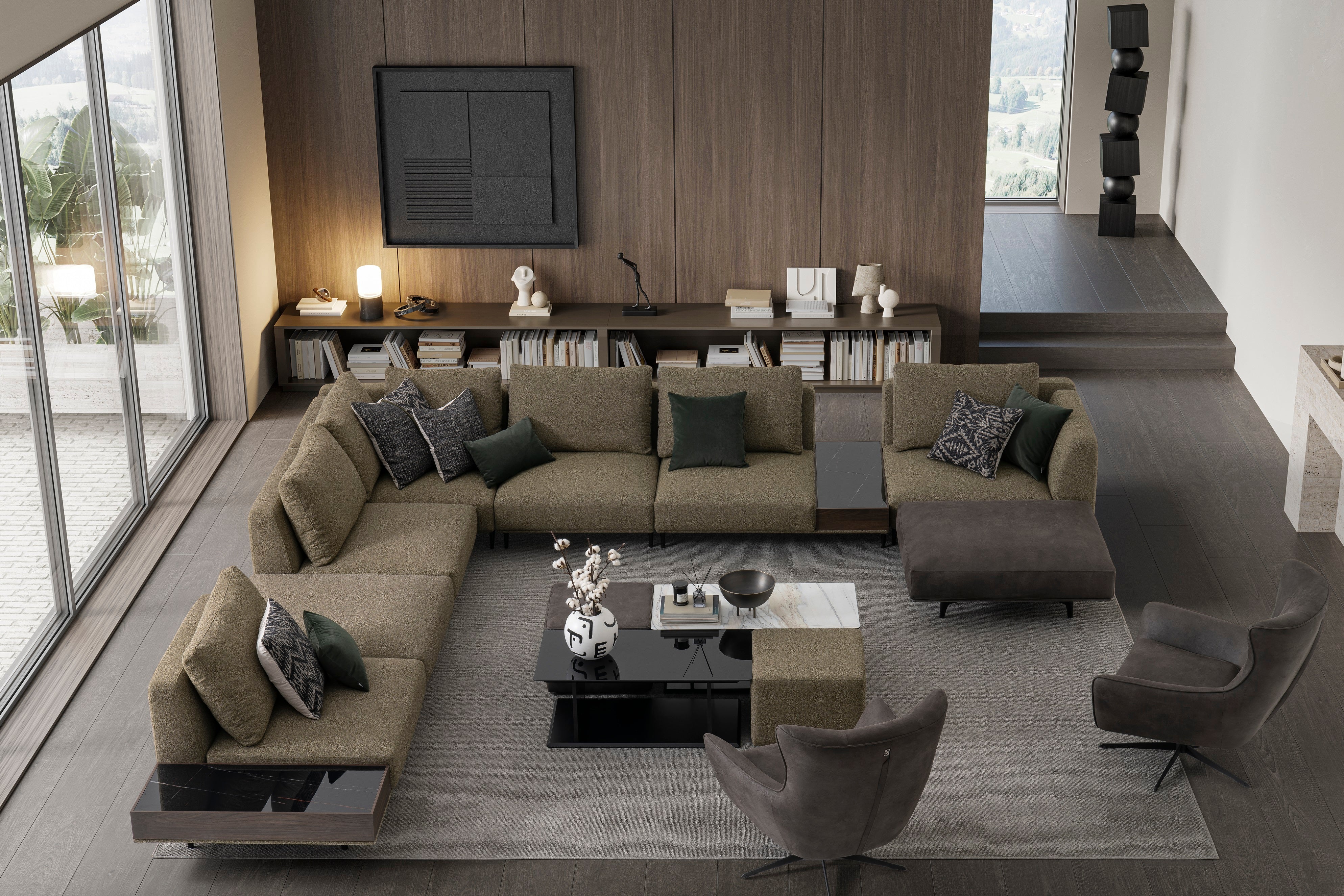 59 готови конфигурации на модулен диван «Loft»